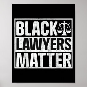 Affiche Avocats noirs de la fierté Avocats Mois de l'histo