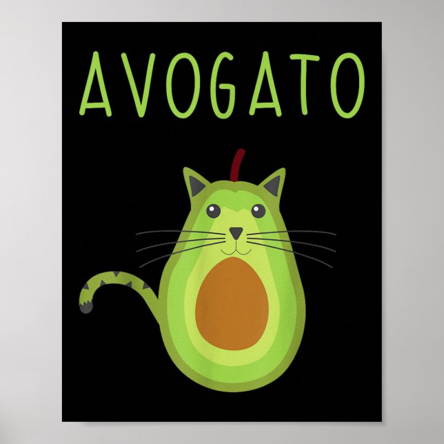 Affiche Avogato Cinco De Mayo Don Cinco De Meow Cat Avoca (Devant)
