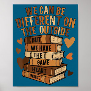 Affiche Avoir le même cœur mois de l'histoire des Noirs am