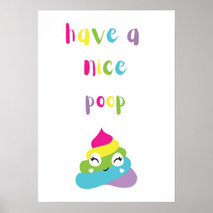 Affiche Avoir une belle caca