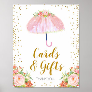 Affiche Avril Douches Apporter Mai Flower Cartes & Cadeaux