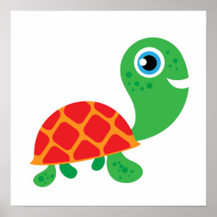 Affiche Awesome Turtle