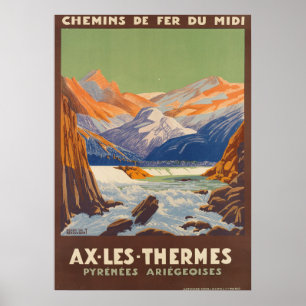 AFFICHE AX LES THERMES