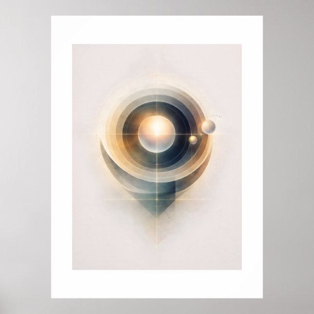 Affiche Axe Orbital (Devant)