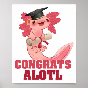 Affiche AXLOTL GRADUT ALOTL AXOLOTL Classic