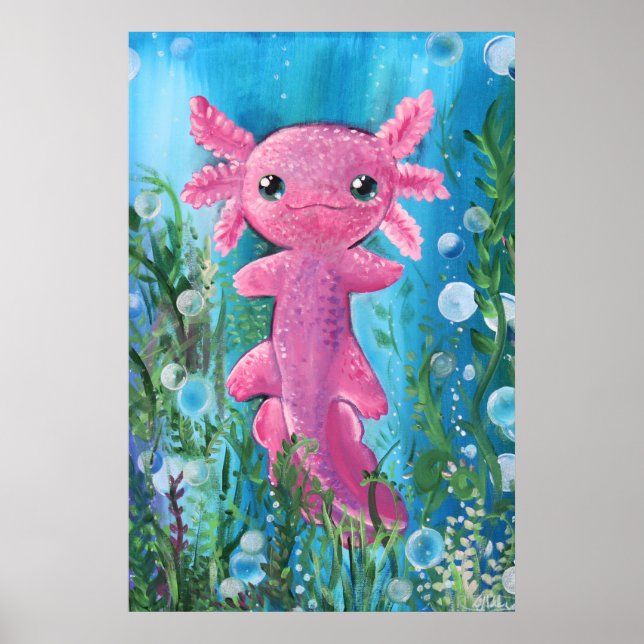 Affiche Axolotl (Devant)