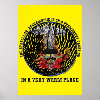 Affiche Ayatollah Kockamamie Opposition démocratique irani