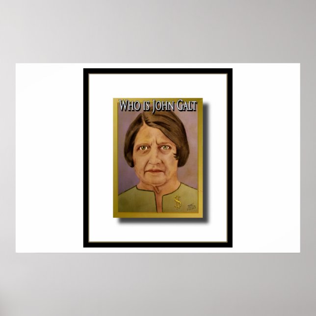 Affiche Ayn Rand (qui est John Galt) (Devant)