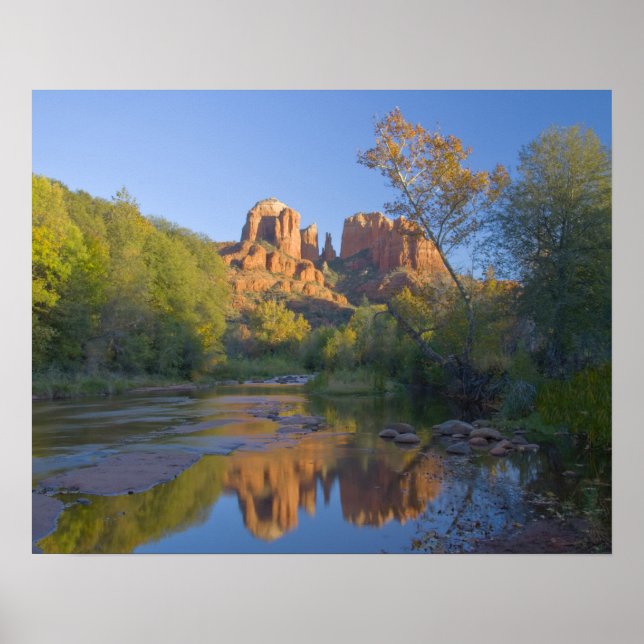 Affiche AZ, Arizona, Sedona, Zone de loisirs Crescent Moon (Devant)