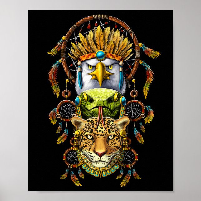 Affiche Aztec Dreamcatcher (Devant)