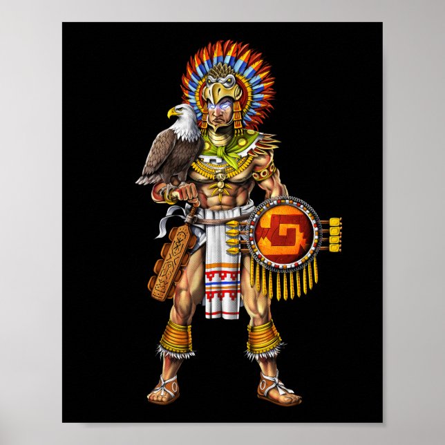 Affiche Aztec Eagle Warrior (Devant)