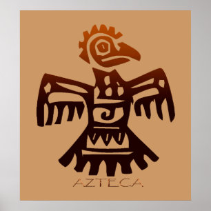 Affiche AZTEC ~ Esprit d'oiseaux