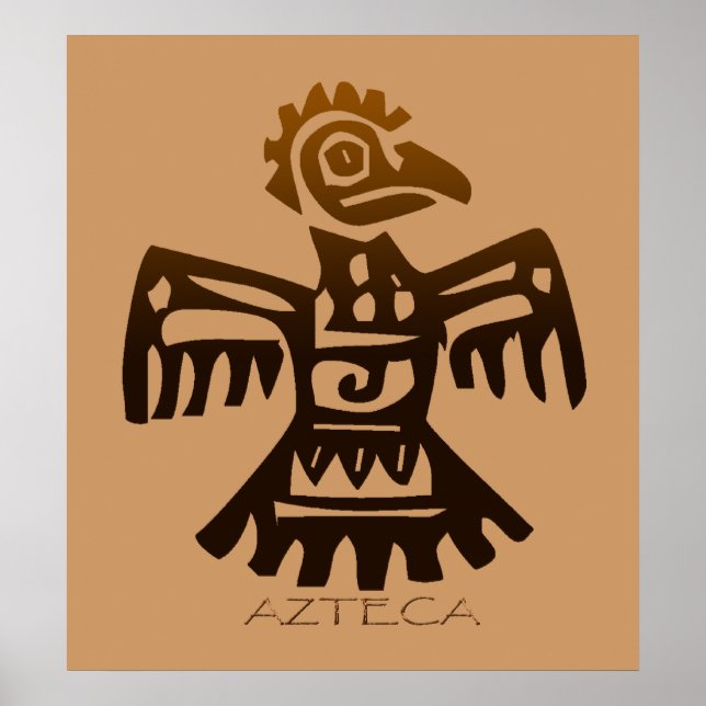 Affiche AZTEC ~ Esprit d'oiseaux (Devant)