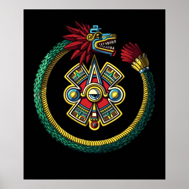 Affiche Aztec Ouroboros (Devant)
