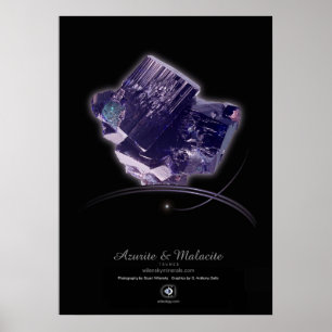 AFFICHE AZURITE & MALACITE