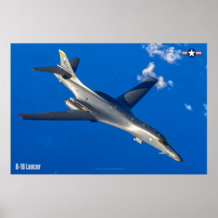 AFFICHE B-1B LANCER