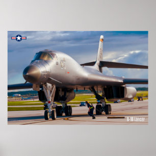 AFFICHE B-1B LANCER