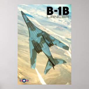 AFFICHE B-1B LANCER