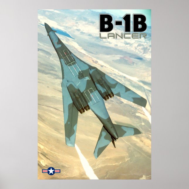 AFFICHE B-1B LANCER (Devant)