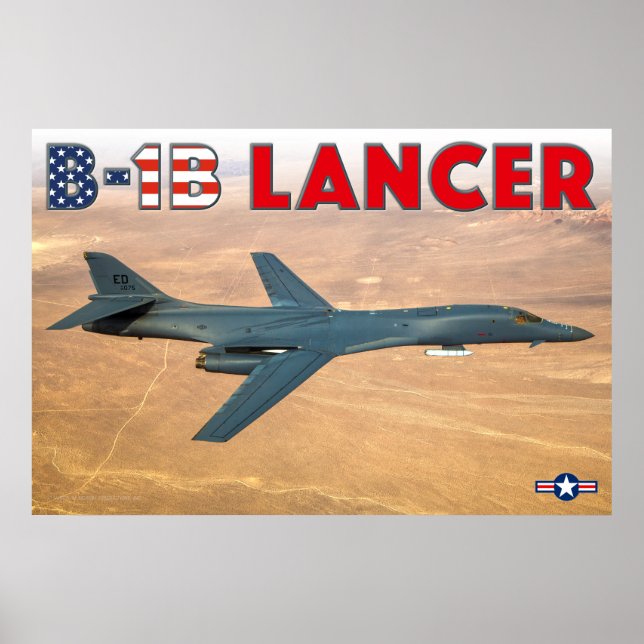 AFFICHE B-1B LANCER (Devant)