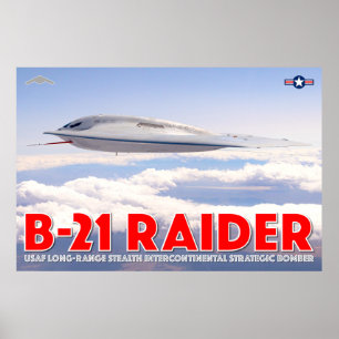 AFFICHE B-21 RAIDER