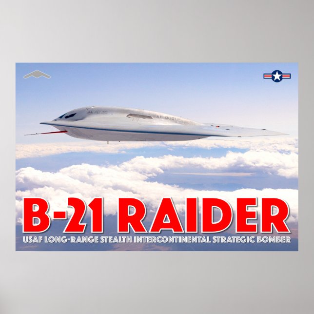 AFFICHE B-21 RAIDER (Devant)