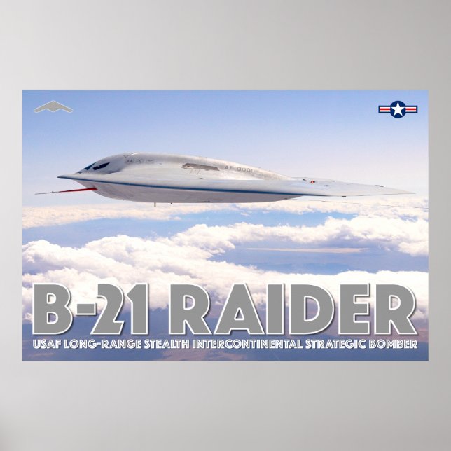 AFFICHE B-21 RAIDER (Devant)