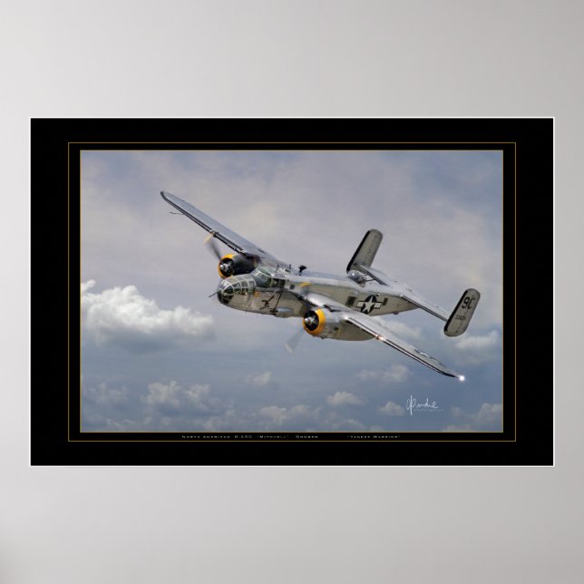 Affiche B-25 Yankee Warrior (Devant)
