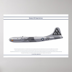 Affiche B-29 USA Bockscar