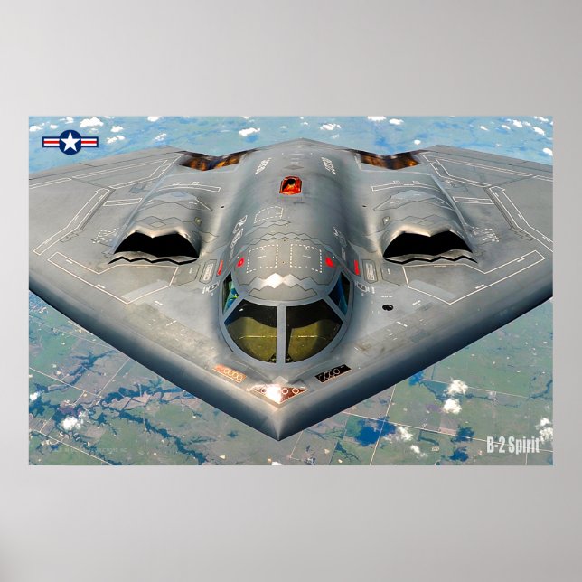 AFFICHE B-2 SPIRIT (Devant)