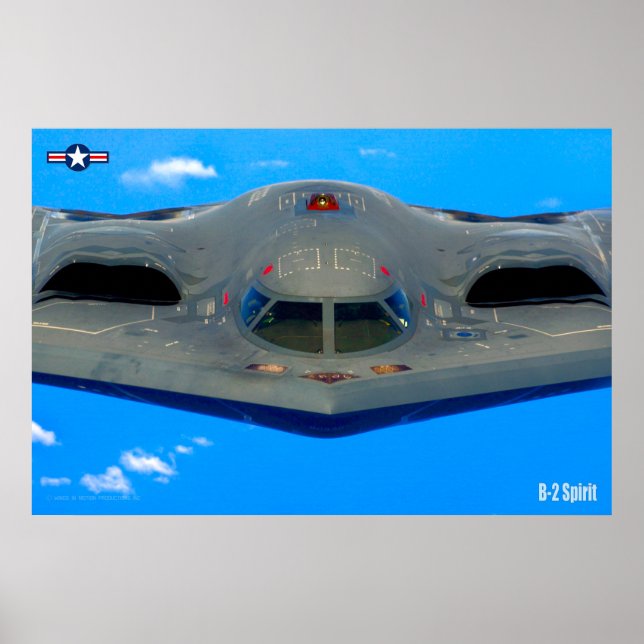 AFFICHE B-2 SPIRIT (Devant)