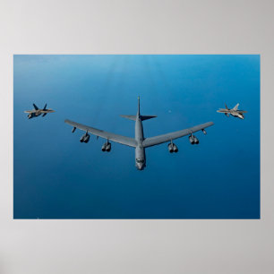 Affiche B-52 Stratoforteresse