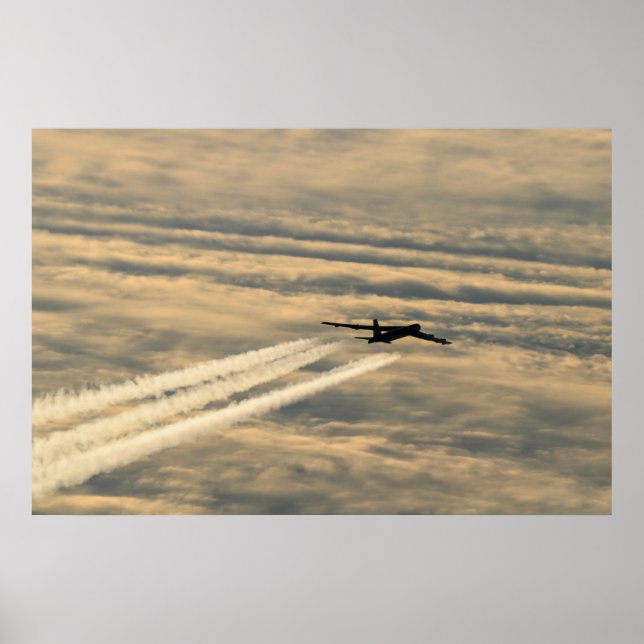 Affiche B-52 Stratoforteresse (Devant)