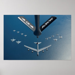 Affiche B-52 Stratofortress Aircraft