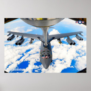 AFFICHE B-52H STRATOFORTRESS