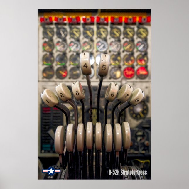 AFFICHE B-52H TRAVERSEURS STRATOFORTERESQUES (Devant)