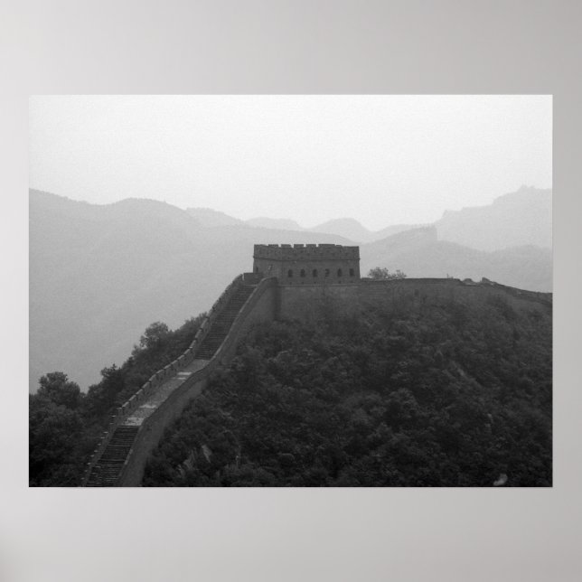 Affiche B&W Great Wall (Devant)