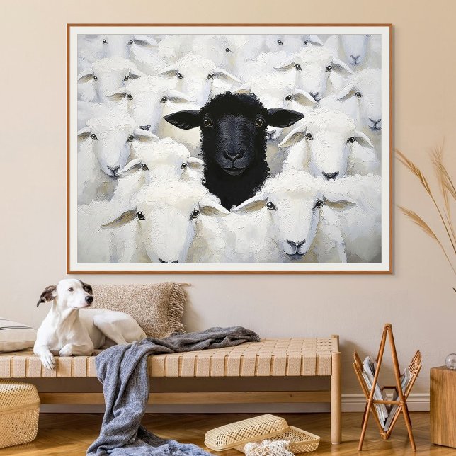 Affiche Baa-tle de l'individualité (Baa-tle of Individuality)