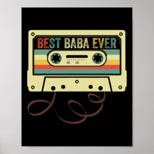 Affiche Baba Ever grand-père Fête des pères Fanny Papa