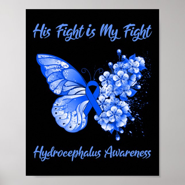 Affiche Babfly His Fight is My Fight Hydrocephalus Awar (Devant)