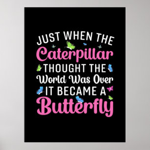 Affiche Babfly   It Becams A Butterfly