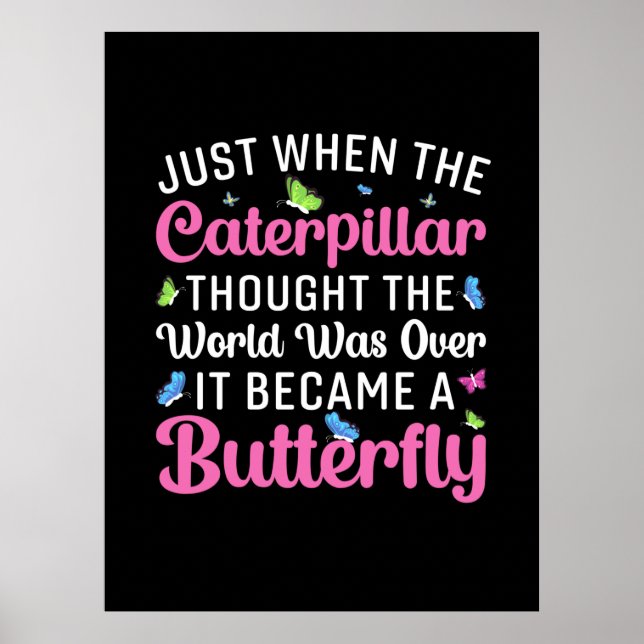 Affiche Babfly | It Becams A Butterfly (Devant)