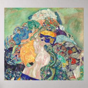 Affiche Baby (Berceau) - Gustav Klimt Fine Art