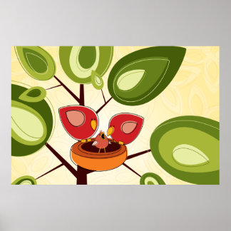 Affiche Baby Bird