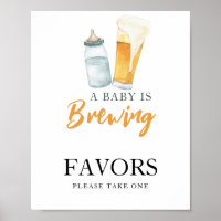 Baby brasse de la bière Favors