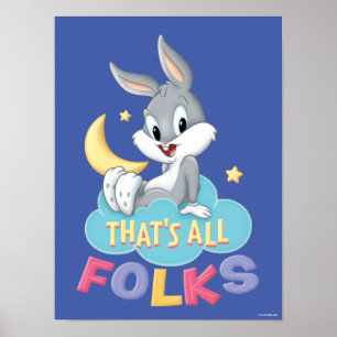 Affiche Baby Bugs Bunny   C'est tous les gens