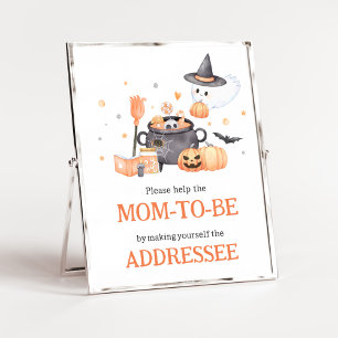 Affiche Baby est en train de brasser Orange Enveloppe Stat