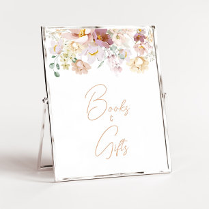Affiche Baby in Bloom Florals Baby showers Livres et cadea