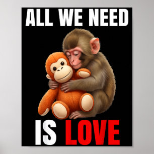 Affiche Baby Monkey Punch Tout ce dont nous avons besoin c
