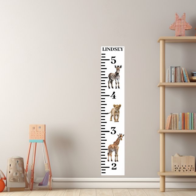 Affiche Baby Safari Jungle Animaux (Créateur téléchargé)